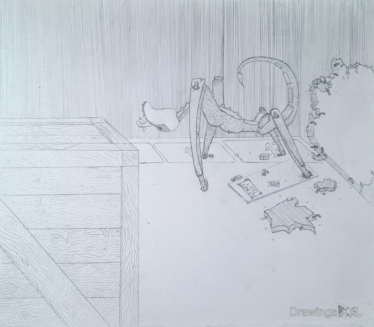 Original artwork: DrawingsXXL 14